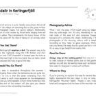 Photography advice page for Hveradalir in Kerlingarfjöll inside the 35 Iceland photo locations ebook.
